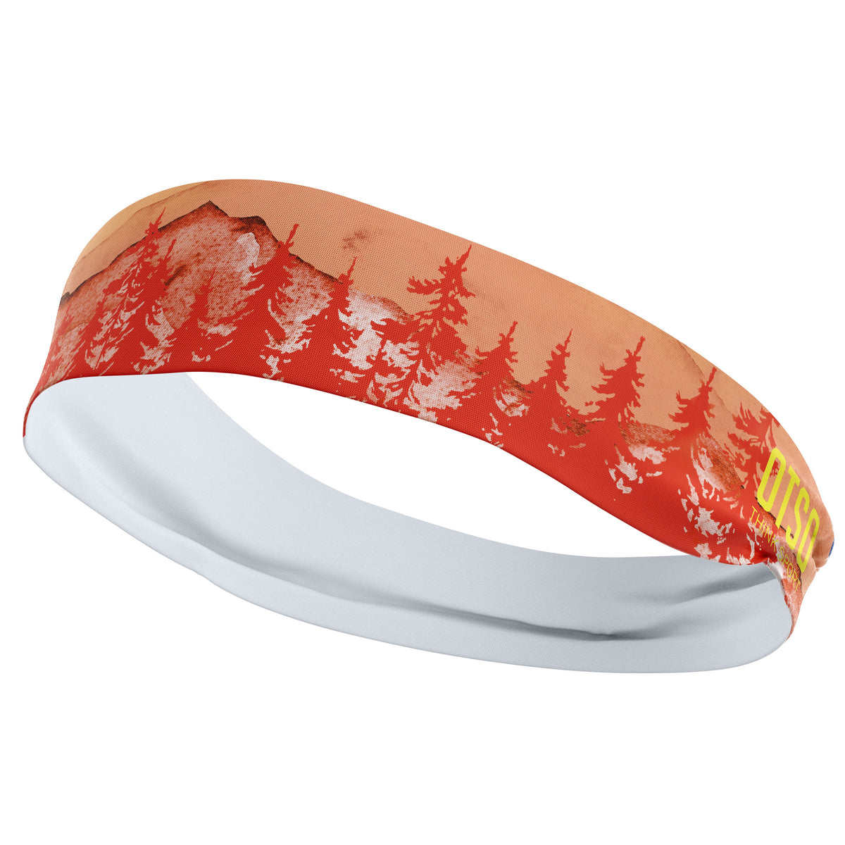 OTSO Sport-Stirnband - Orange Forest – Produktansicht 3