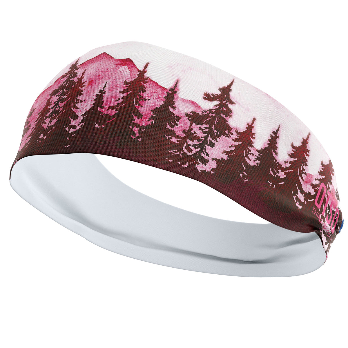 OTSO Sport-Stirnband - Pink Forest – Produktansicht