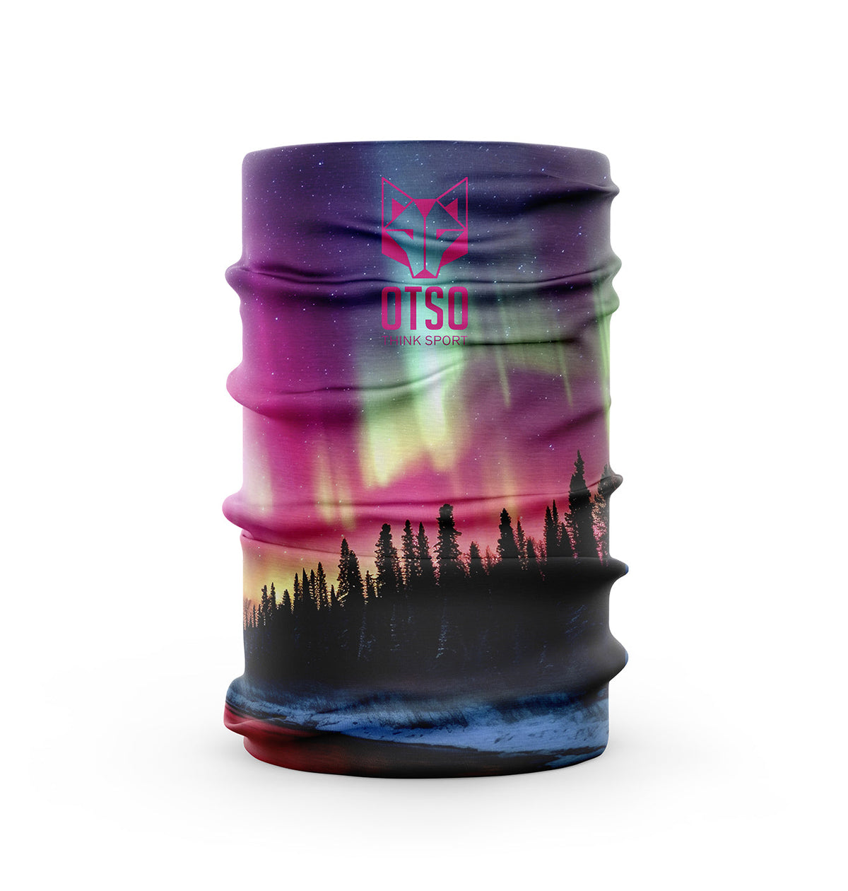 OTSO Multifunktionstuch - Auroras boreales – Produktansicht
