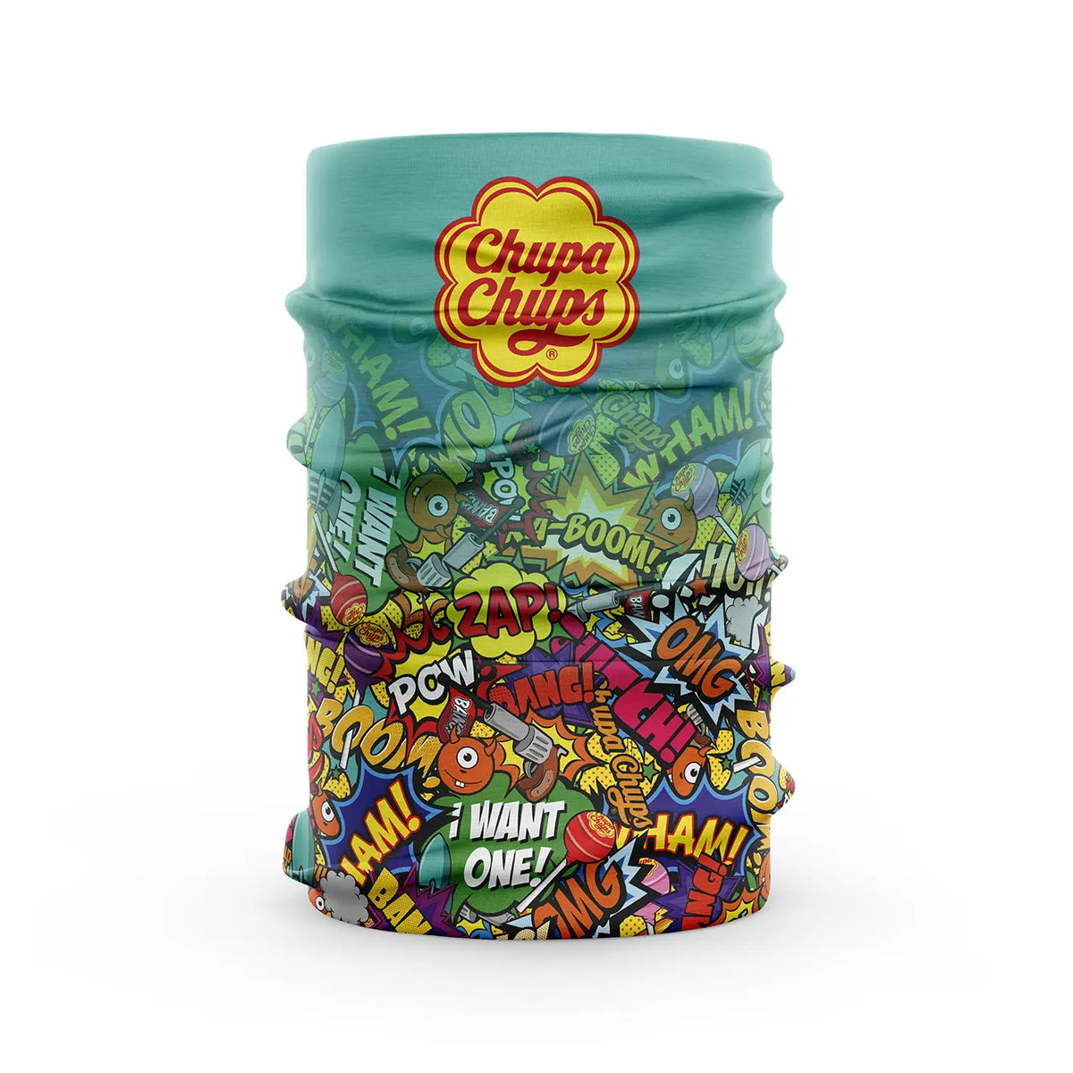 OTSO Multifunktionstuch - Chupa Chups Comic – Produktansicht