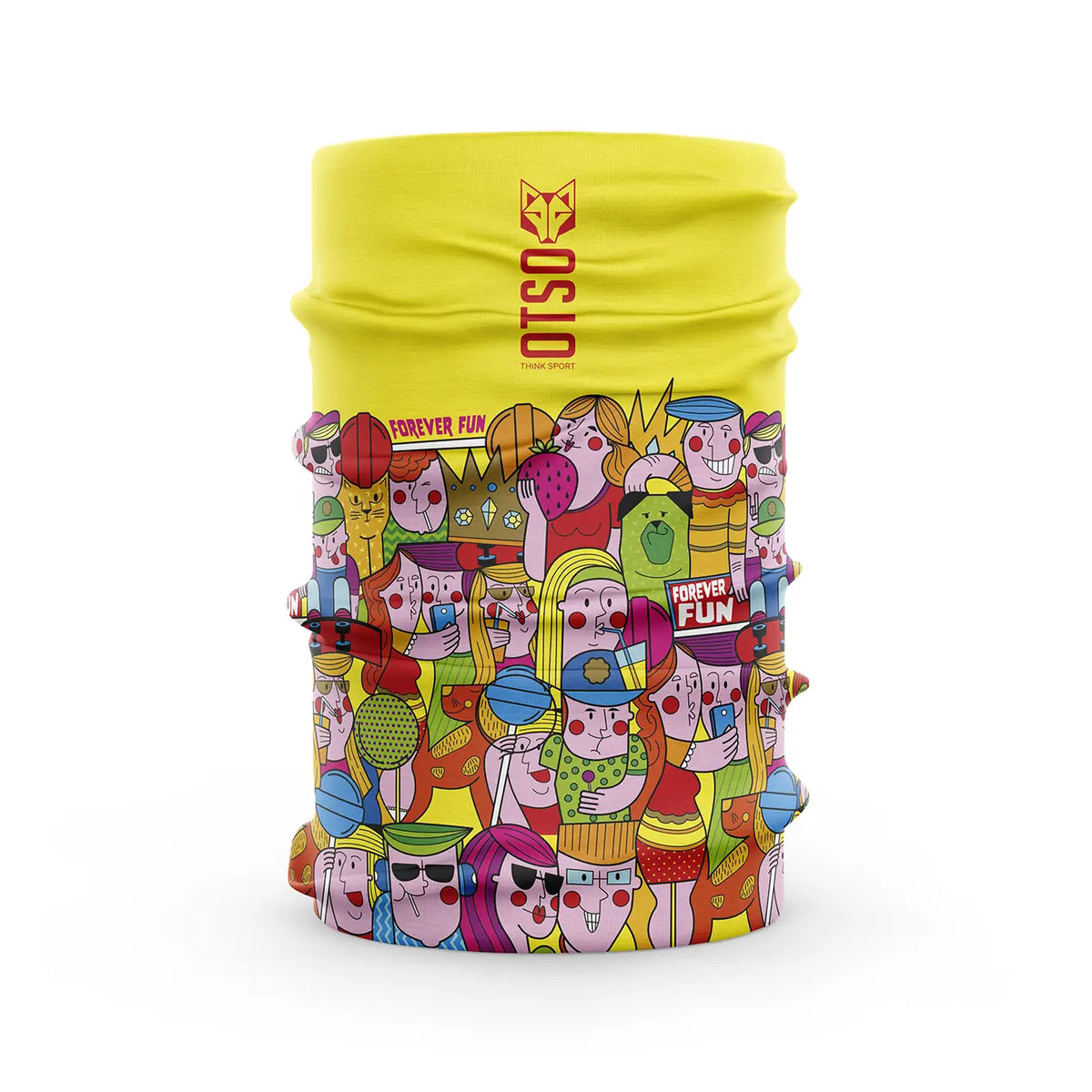 OTSO Multifunktionstuch - Chupa Chups Forever Fun – Produktansicht 2
