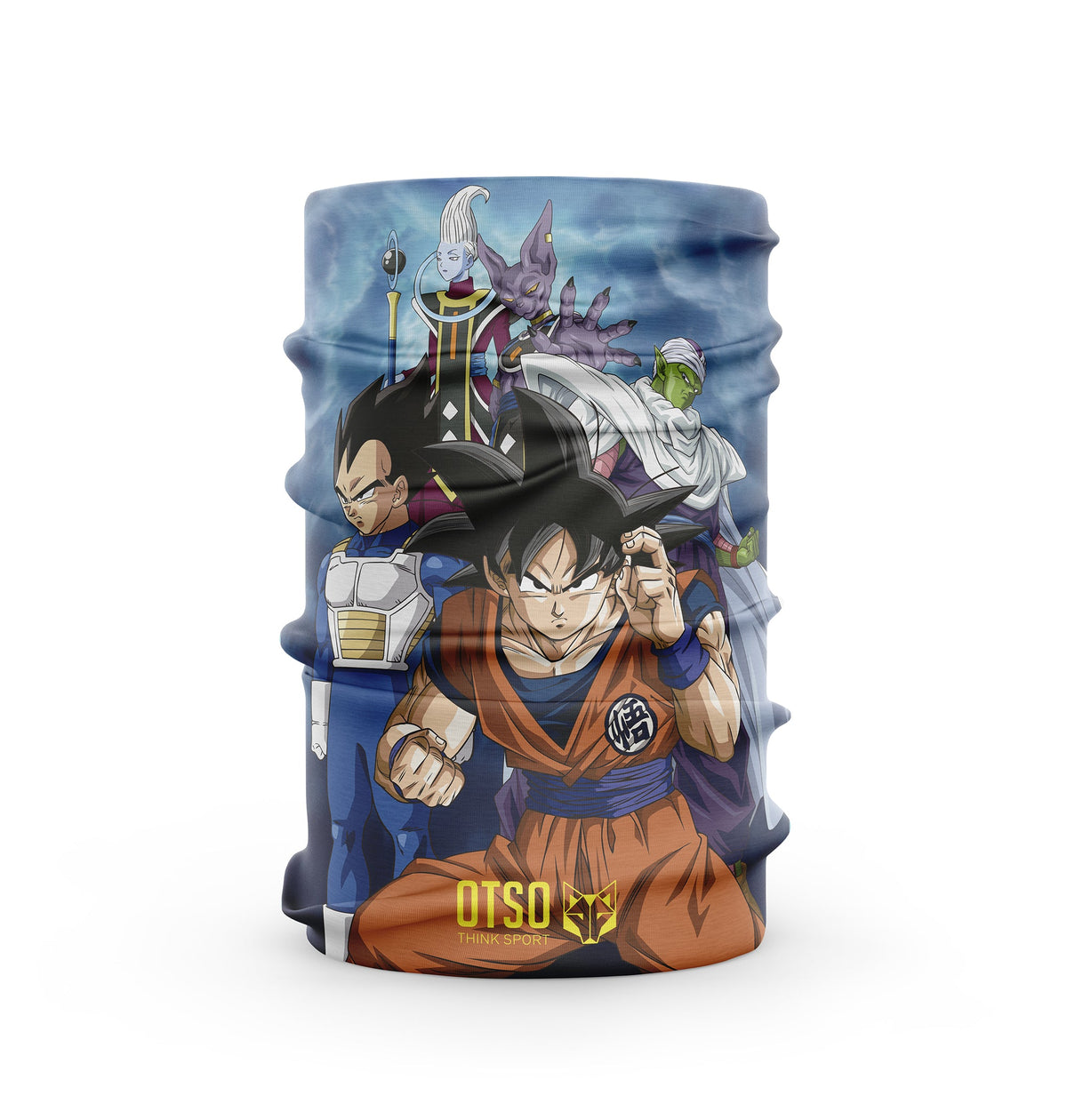 OTSO Multifunktionstuch - Dragon Ball Super Goku Vegeta – Produktansicht 2