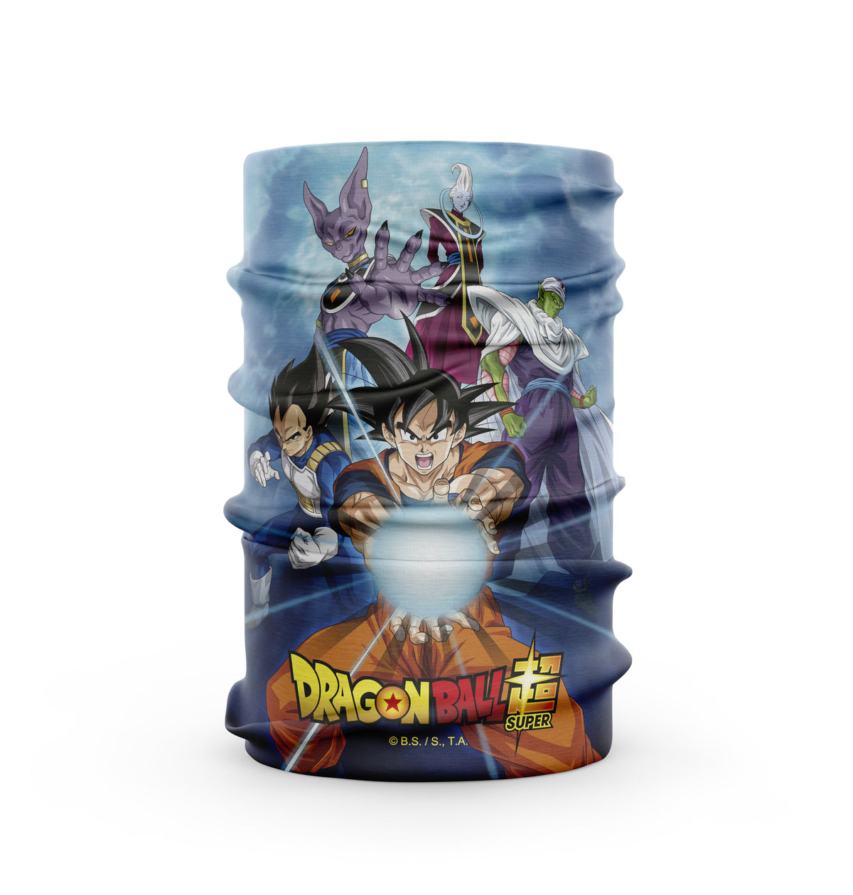 OTSO Multifunktionstuch - Dragon Ball Super Goku Vegeta – Produktansicht