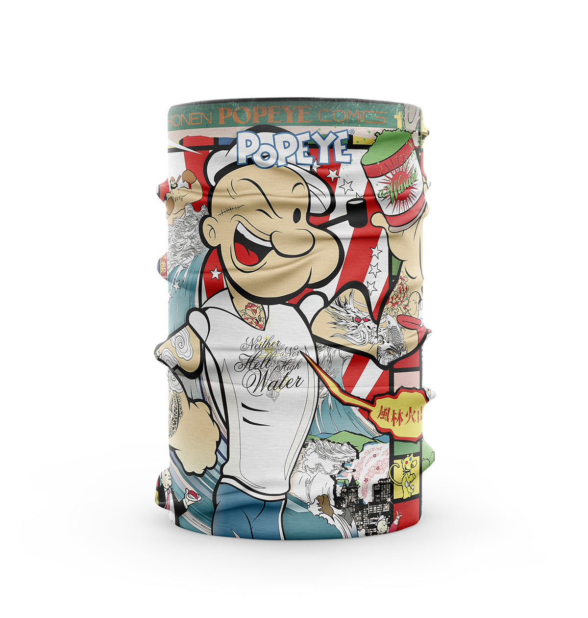 OTSO Multifunktionstuch - Popeye Art Show – Produktansicht