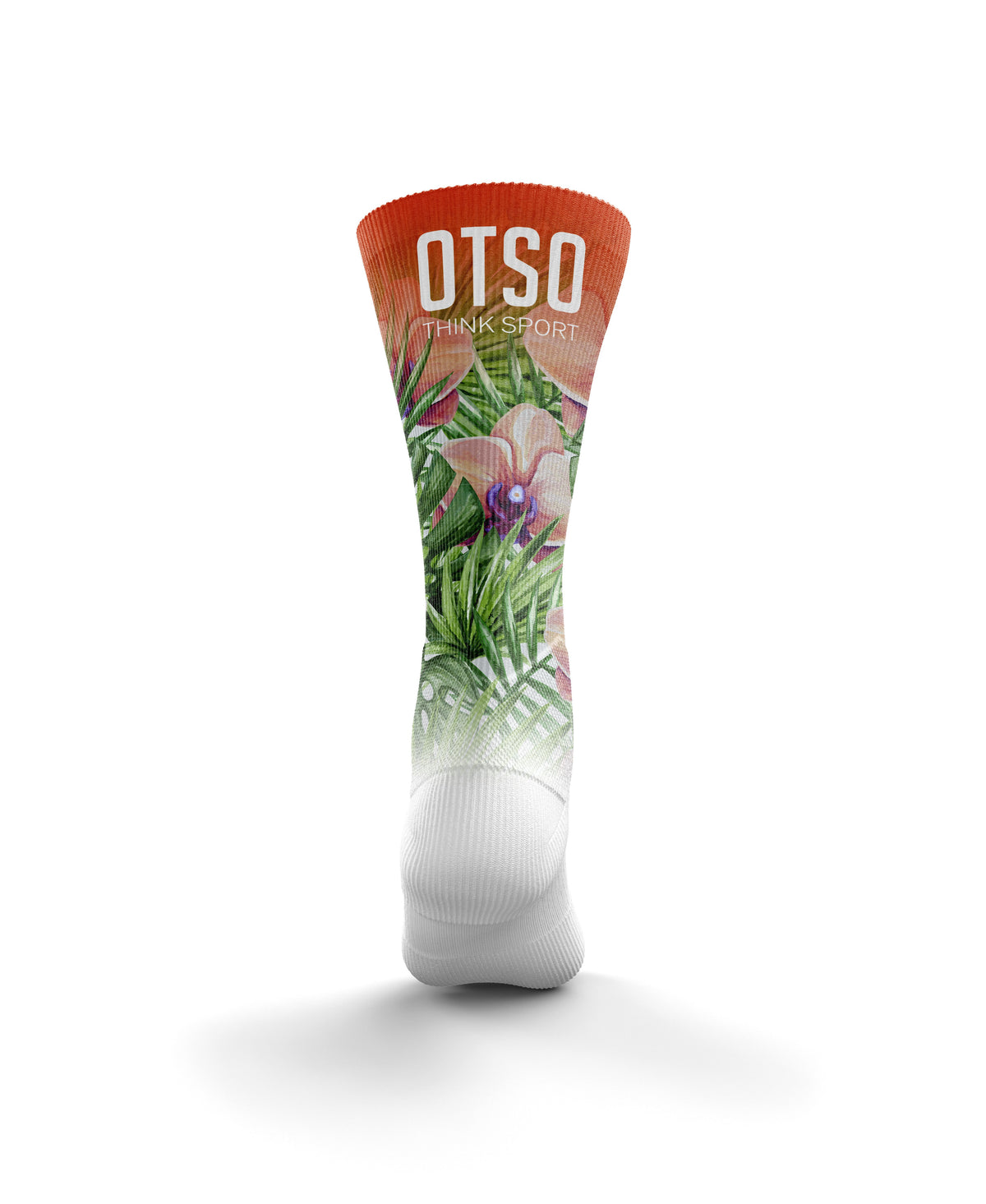 OTSO Sublimierte Sportsocken - Flower – Produktansicht 2