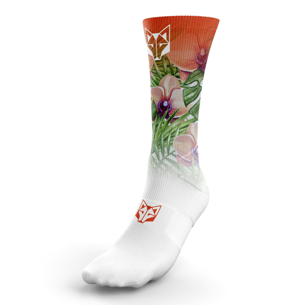 OTSO Sublimierte Sportsocken - Flower – Produktansicht