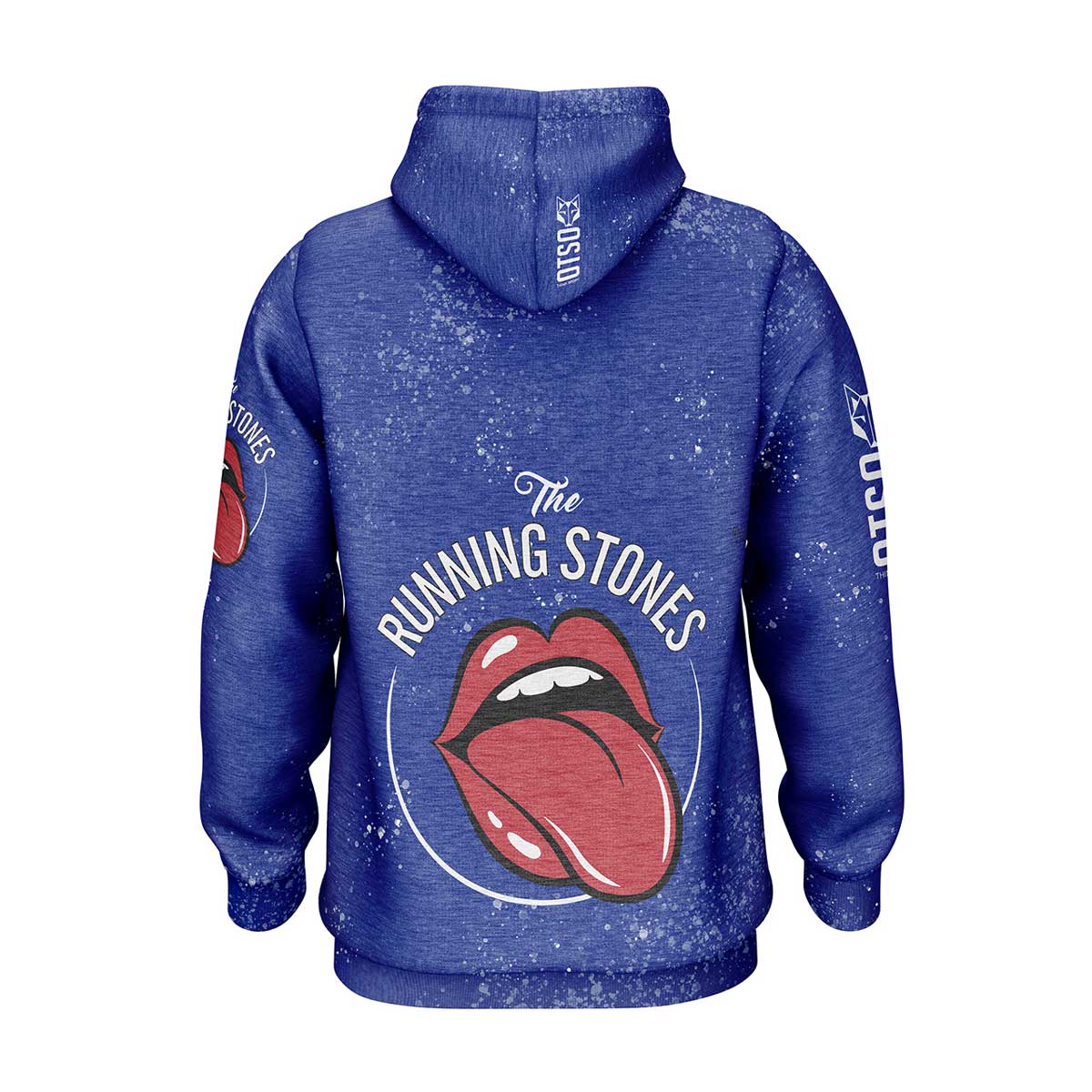 OTSO Hoodie - Running Stones Blue – Produktansicht 2