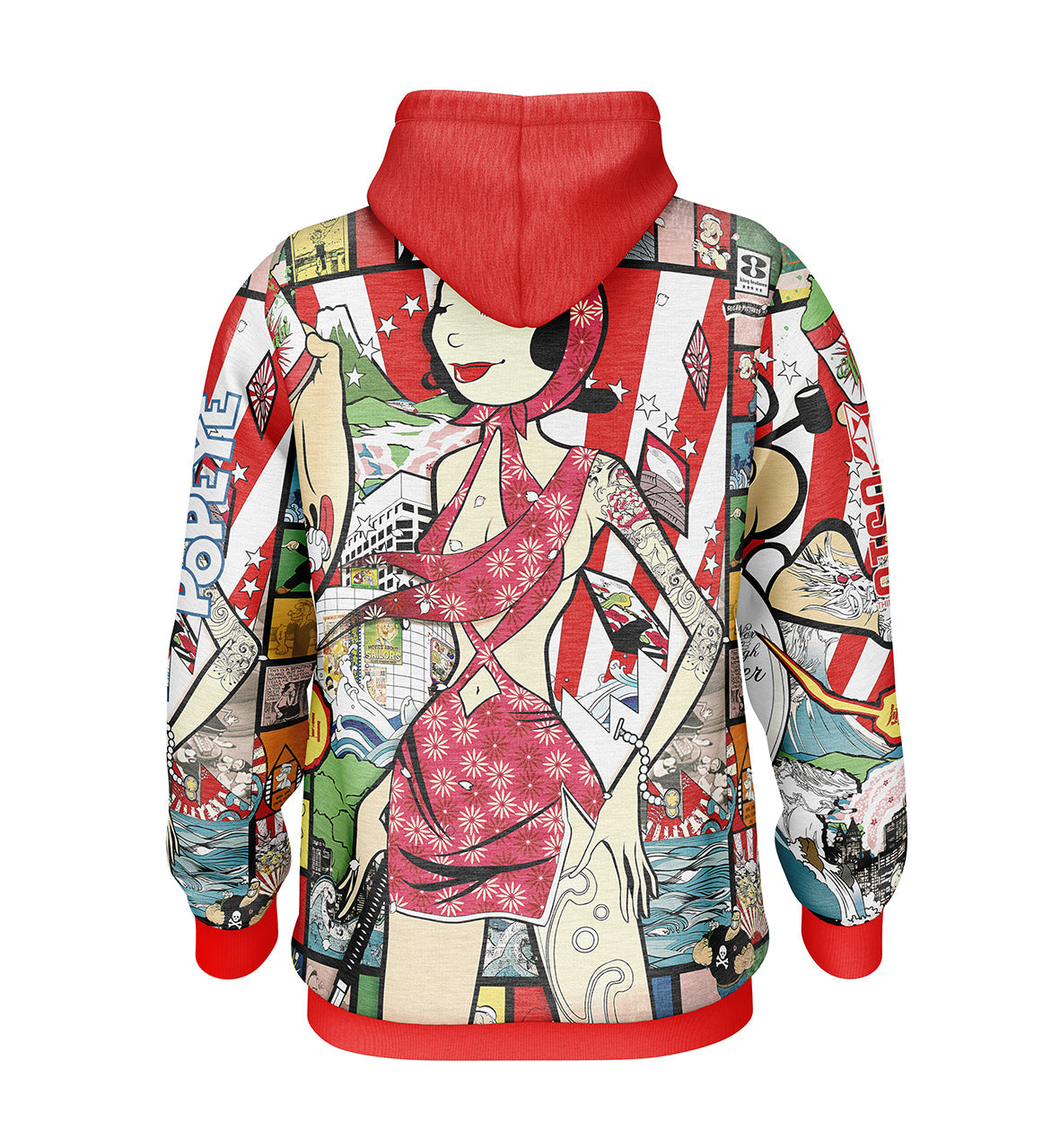 OTSO Hoodie - Popeye Art Show – Produktansicht 2