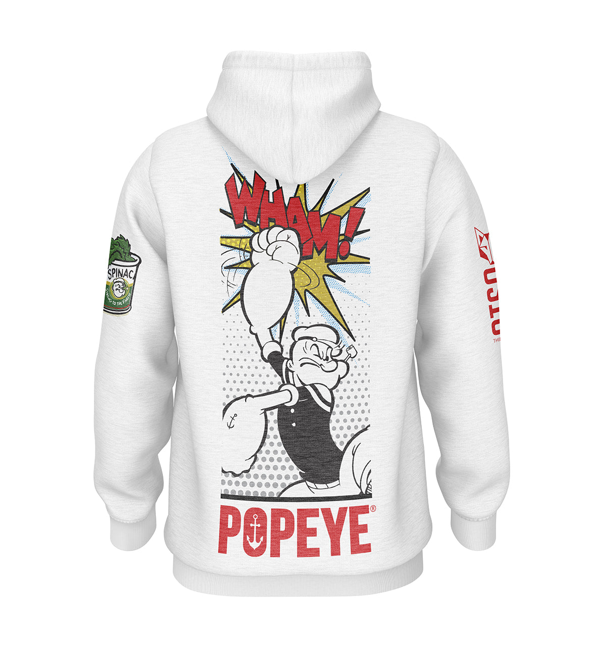 OTSO Hoodie - Popeye Pop Art – Produktansicht 2