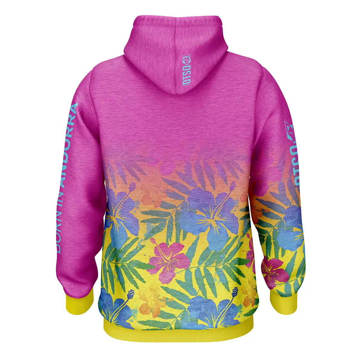 OTSO Hoodie - Floral Pink – Produktansicht 2