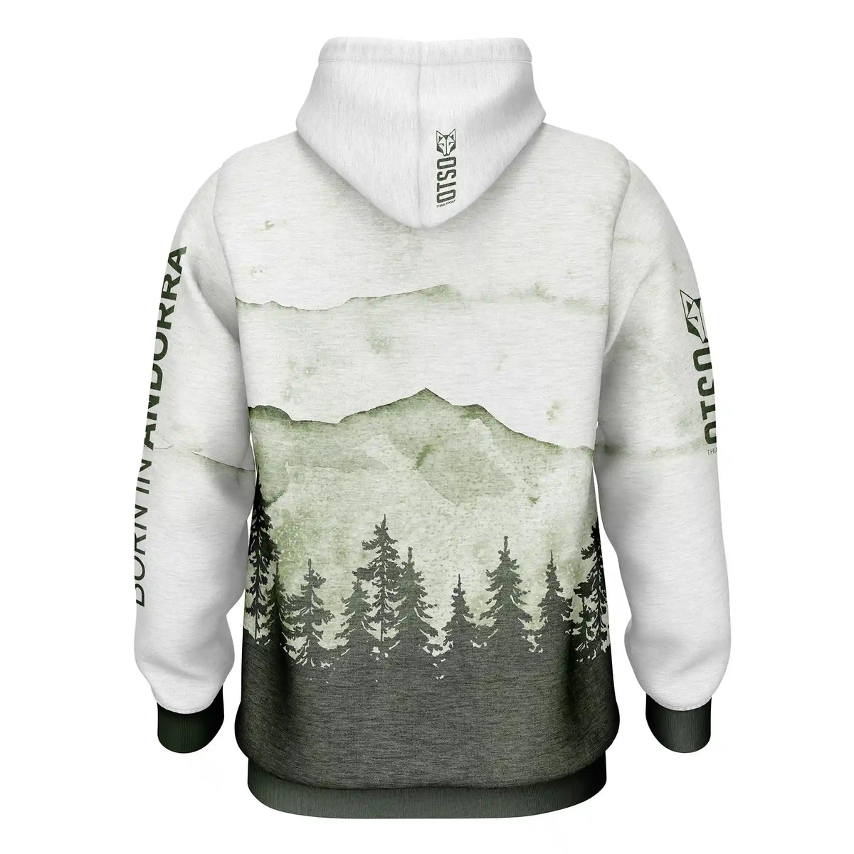 OTSO Hoodie - Green Forest – Produktansicht 2