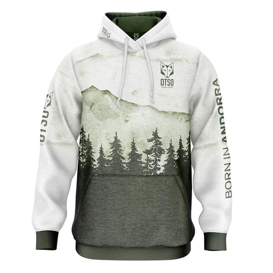 OTSO Hoodie - Green Forest – Produktansicht