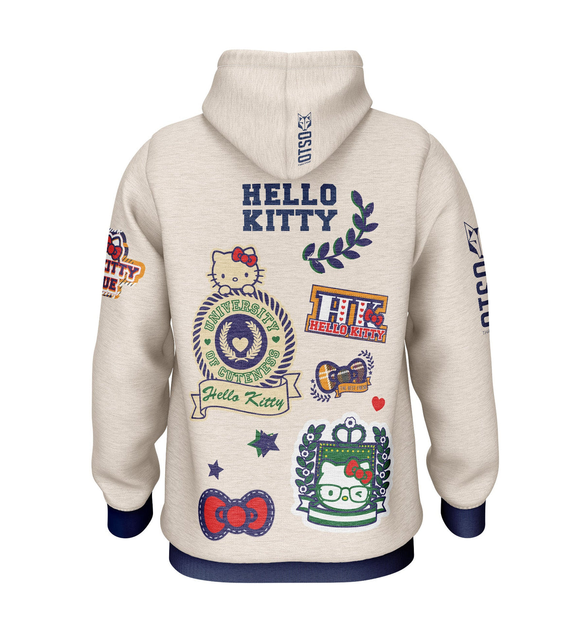 OTSO Hoodie - Hello Kitty Cheerleading – Produktansicht 2