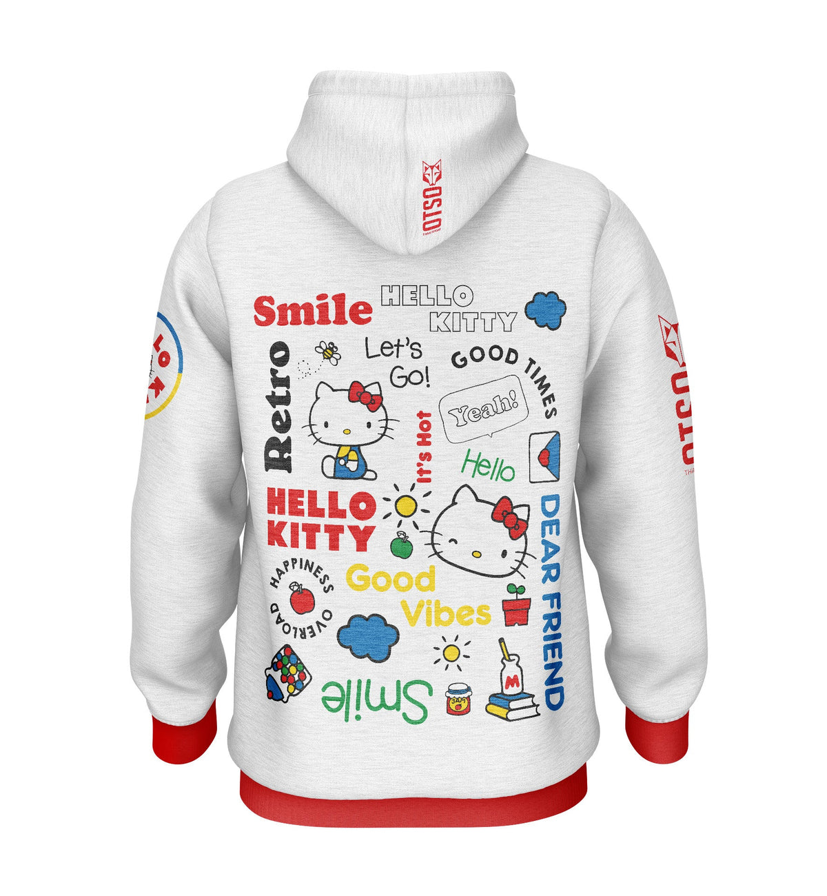 OTSO Hoodie - Hello Kitty Smile – Produktansicht 2