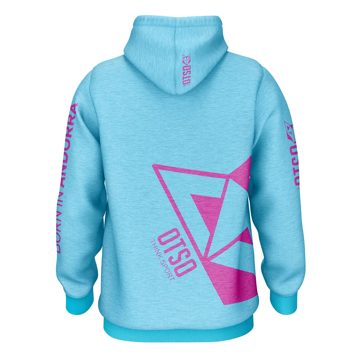 OTSO Hoodie - Light Blue & Pink – Produktansicht 2