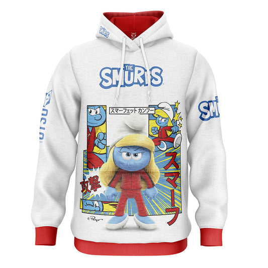 OTSO Hoodie - Smurfs White – Produktansicht