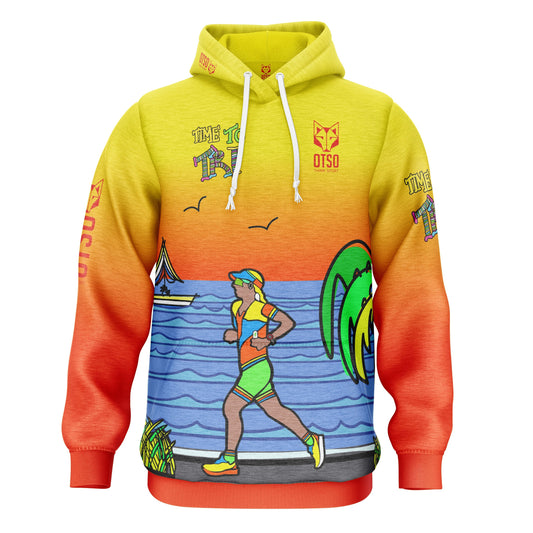 OTSO Hoodie - Time to tri Woman Run – Produktansicht