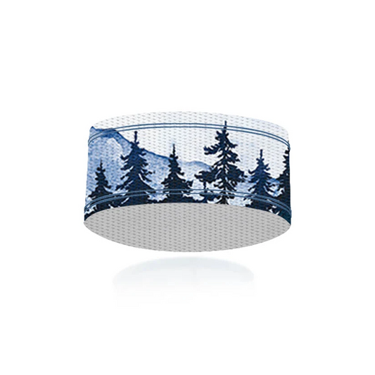 OTSO Ultraleichtes Stirnband - Blue Forest – Produktansicht