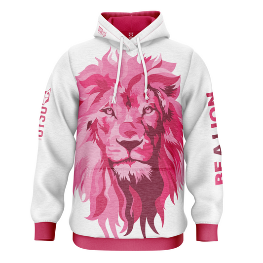OTSO Hoodie - Be A Lion Pink – Produktansicht