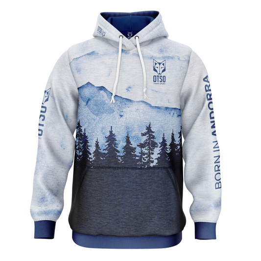 OTSO Hoodie - Blue Forest – Produktansicht