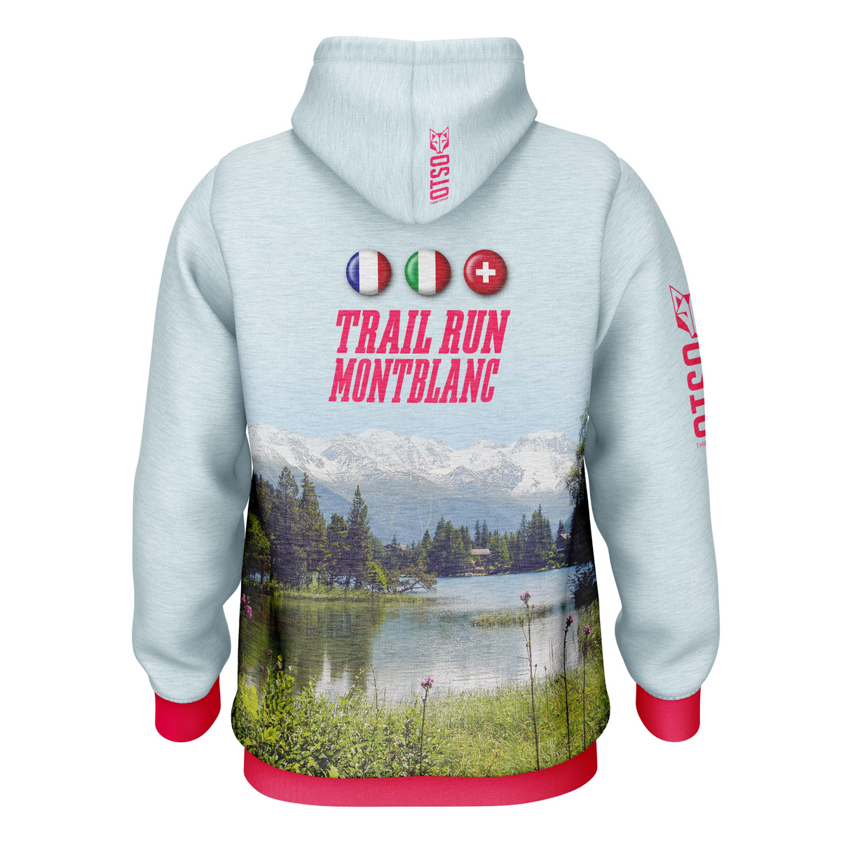 OTSO Hoodie - Trail Run Montblanc 2025 – Produktansicht 2