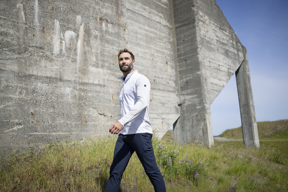New Salish Pants von Cutter & Buck – White