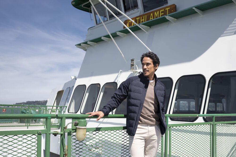 Oak Harbor Jacket Men von Cutter & Buck – Dark Navy