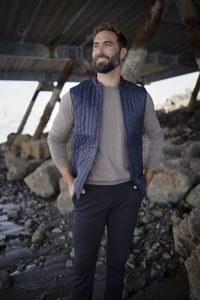 Ozette Vest Men von Cutter & Buck – Dark Navy