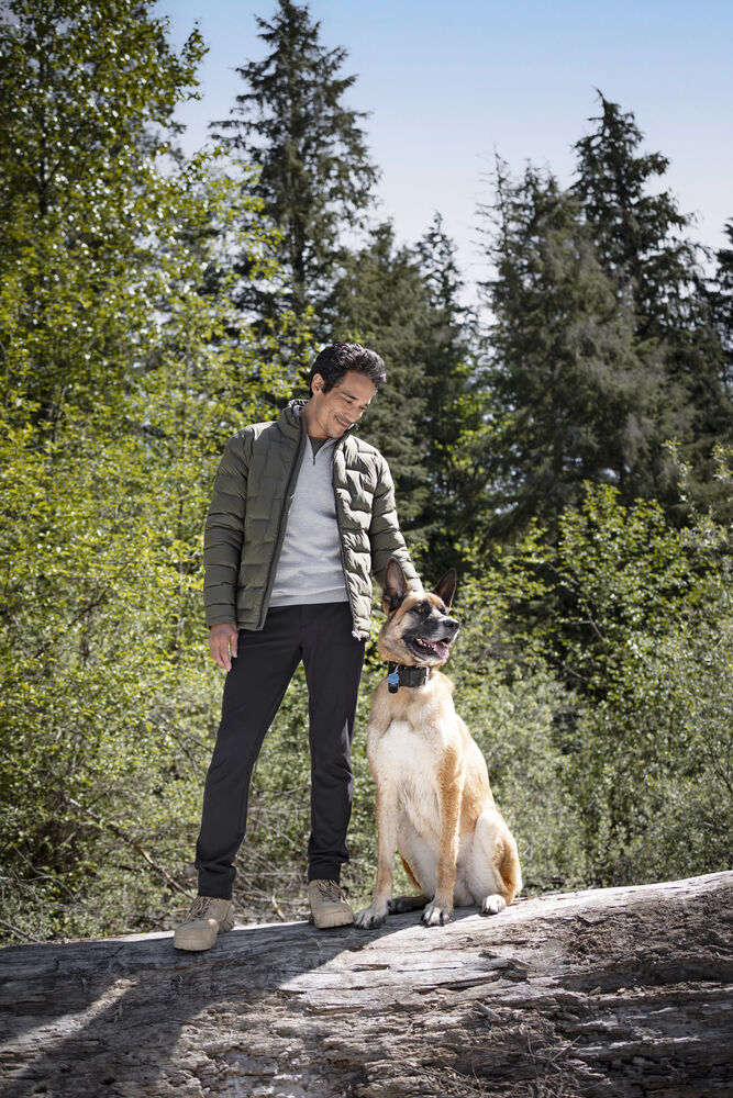 Baker Jacket Men von Cutter & Buck – Khaki