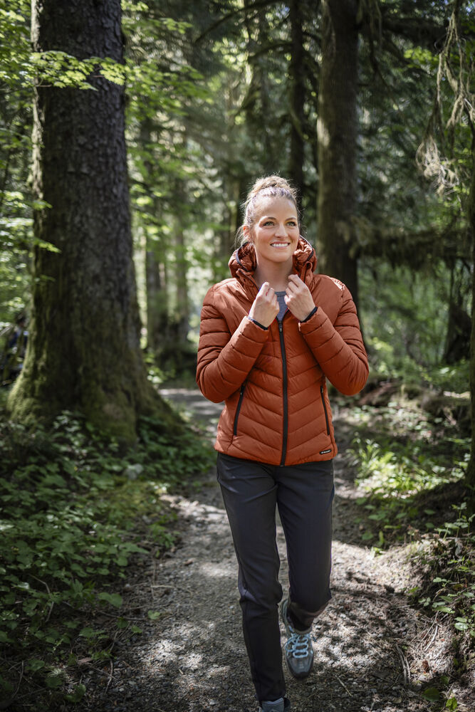 Mount Adams Jkt Ladies von Cutter & Buck – Orange Rust