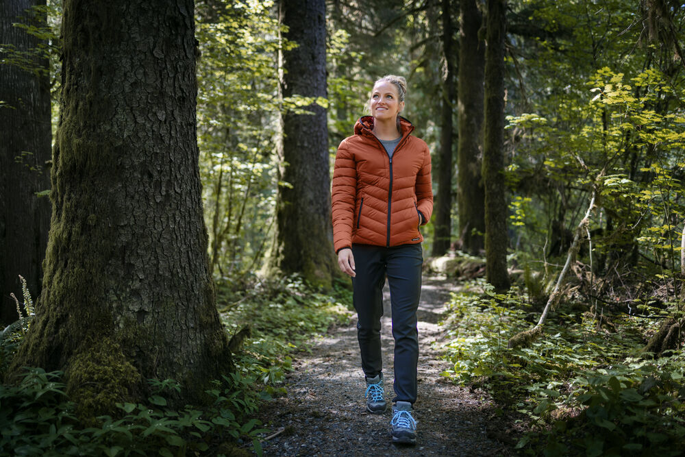 Mount Adams Jkt Ladies von Cutter & Buck – Orange Rust