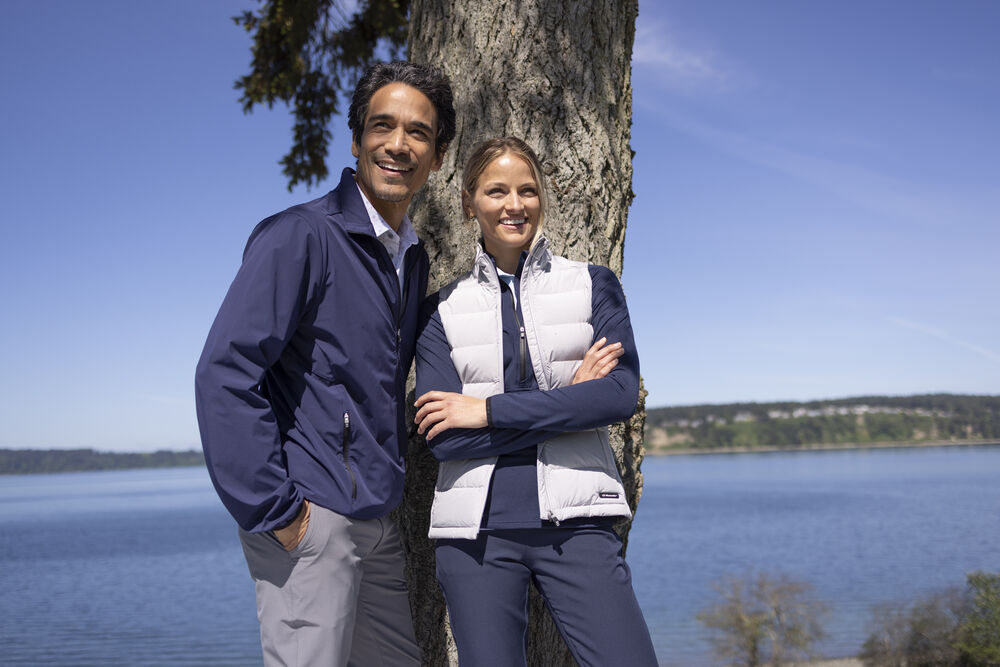 New Salish Pants von Cutter & Buck – White