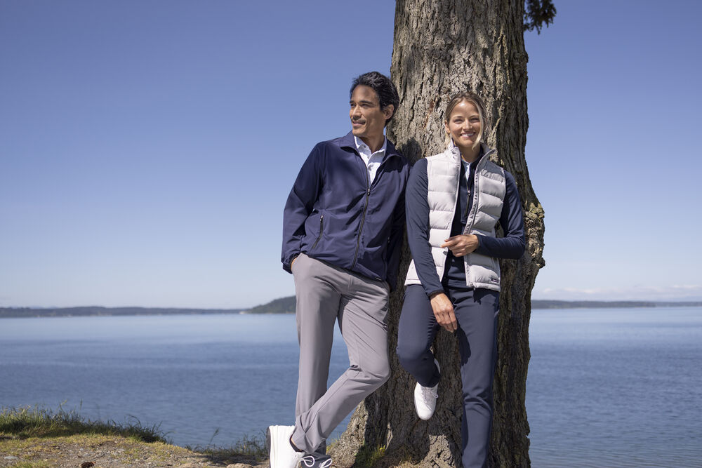 New Salish Pants von Cutter & Buck – White