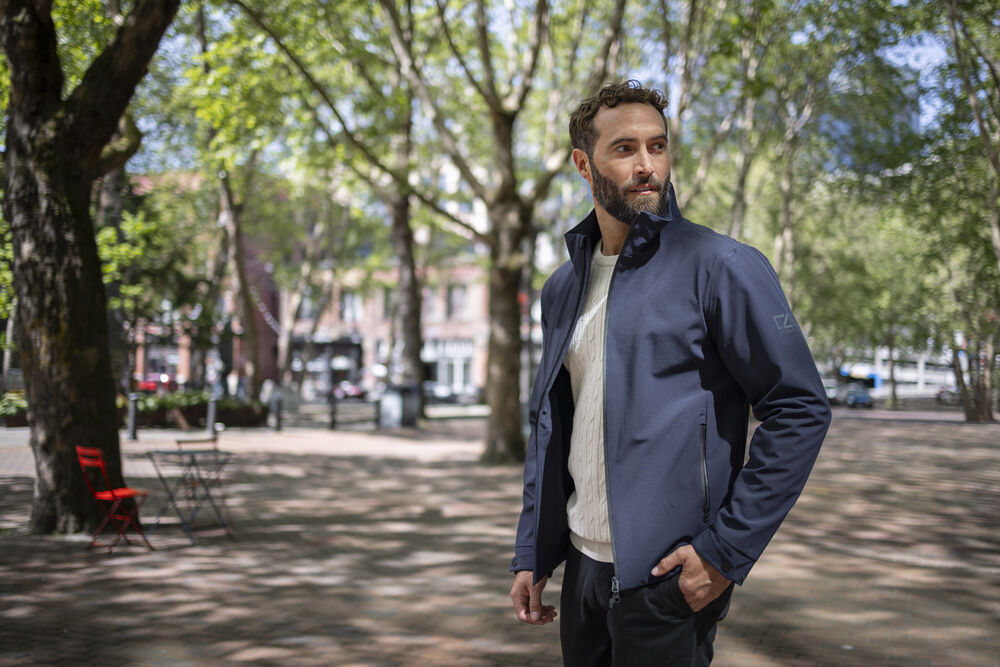 Wedderburn Short Jacket Men von Cutter & Buck – Dark Navy