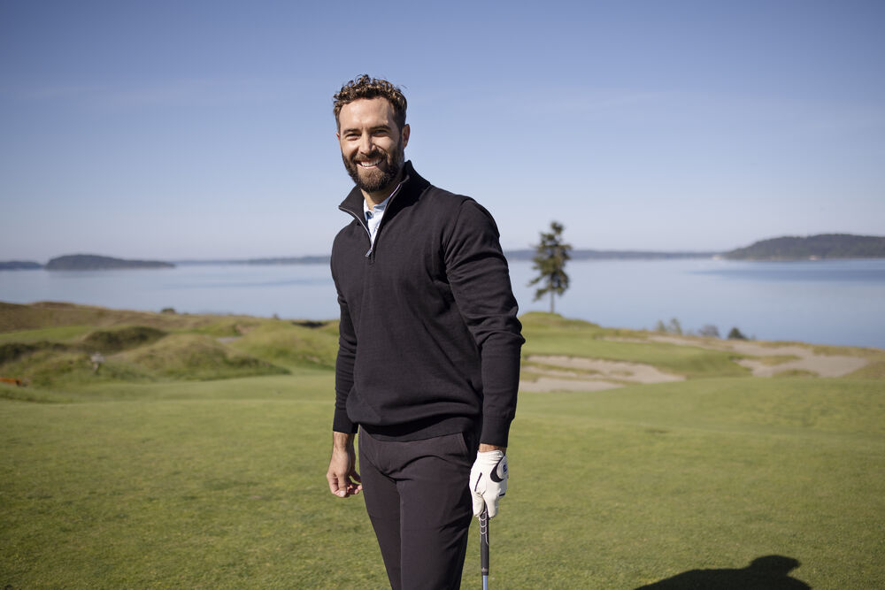 Oakville Half Zip Sweater Men