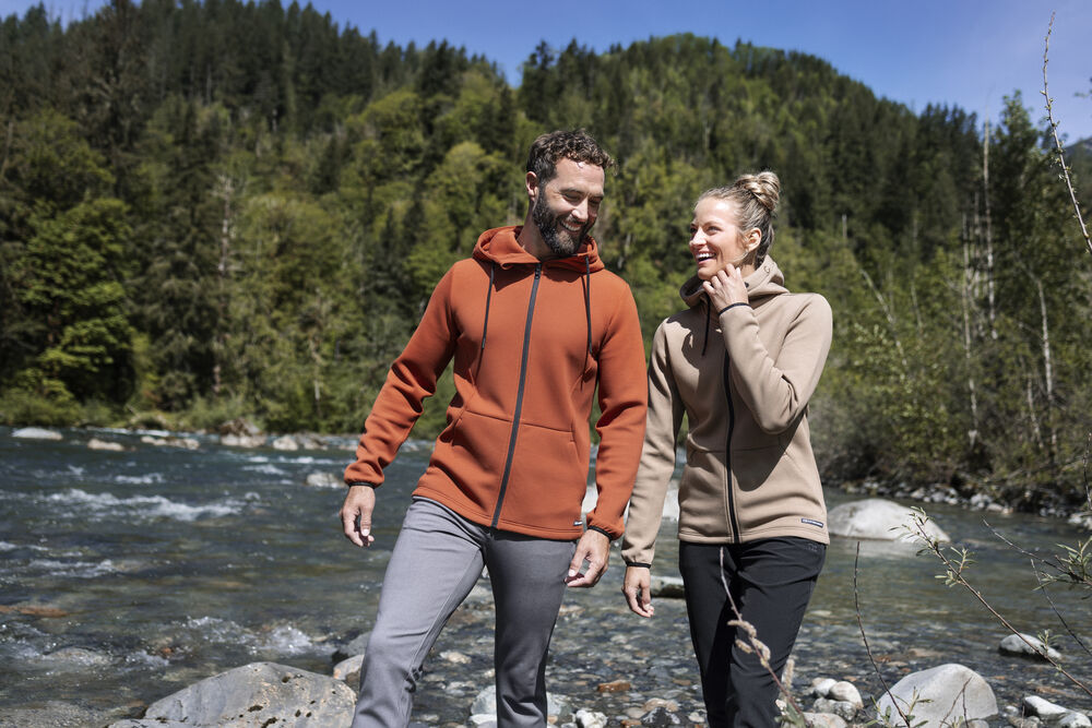 Pemberton Hood FZ Ladies von Cutter & Buck – Khaki