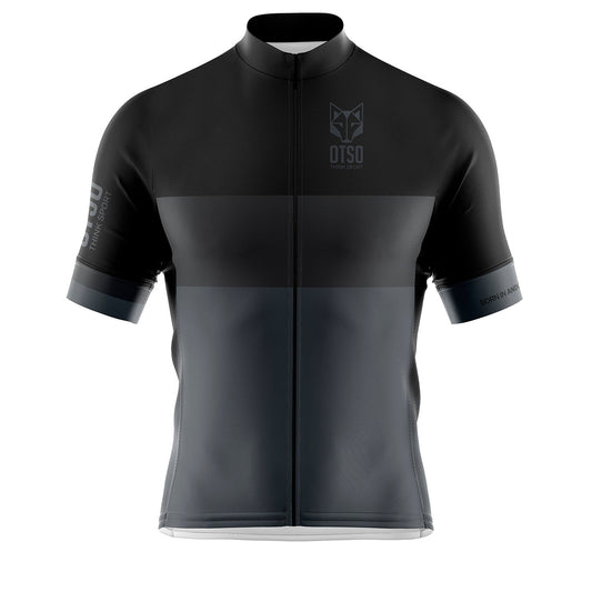 OTSO Herren Kurzarm-Radtrikot - Black – Produktansicht