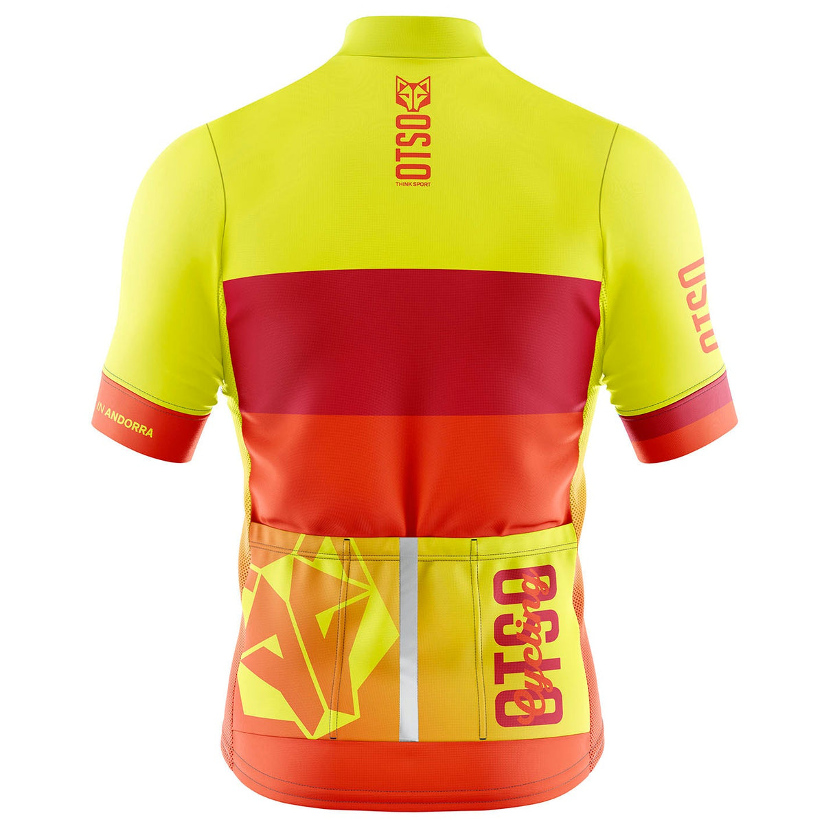 OTSO Damen Kurzarm-Radtrikot - Foc – Produktansicht 2