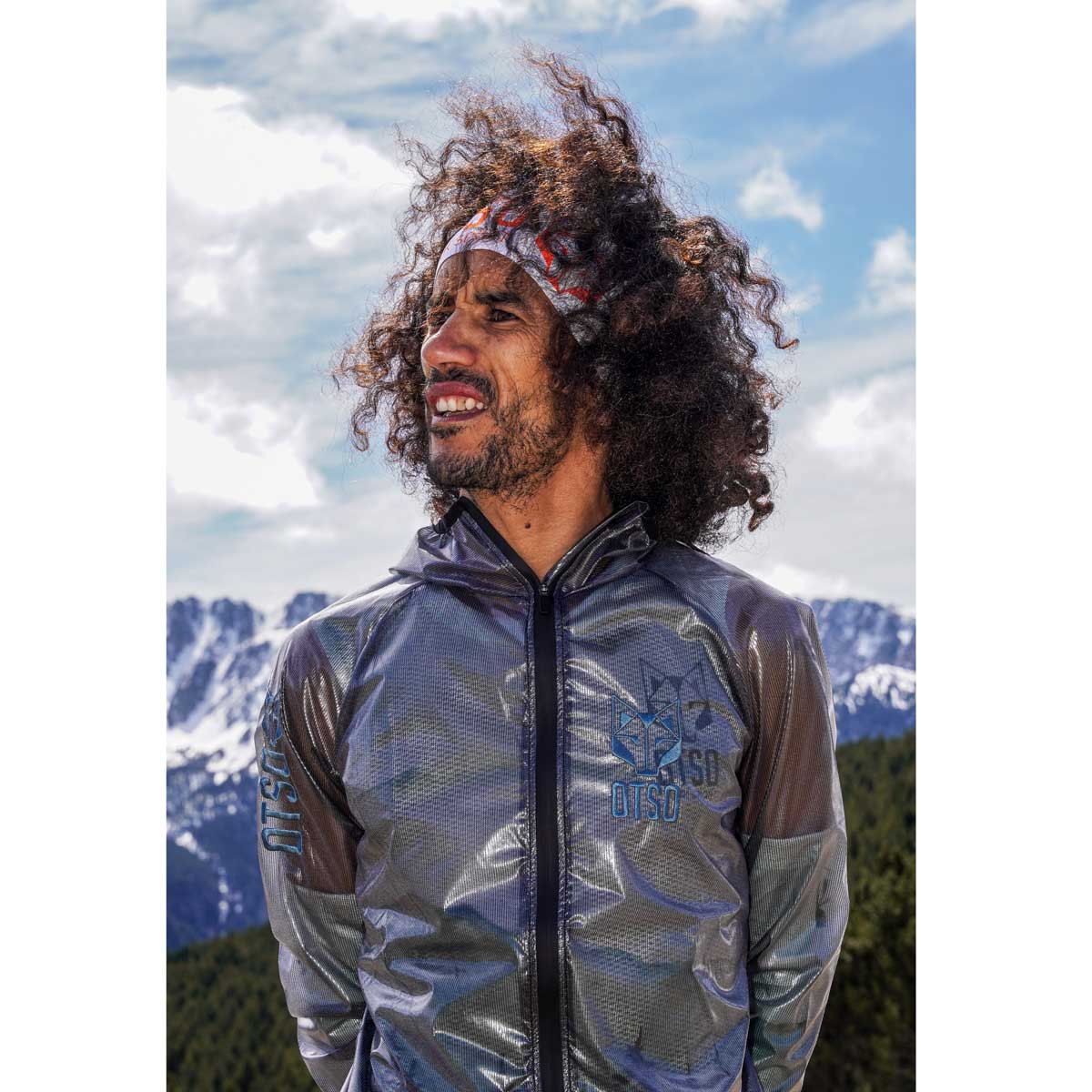 OTSO Wasserdichte Laufjacke - Full Black – Produktansicht 21
