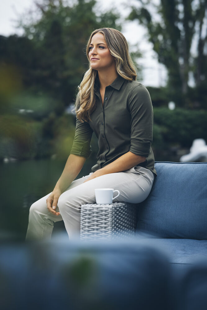 Edgemont Chinos Ladies von Cutter & Buck – Beige
