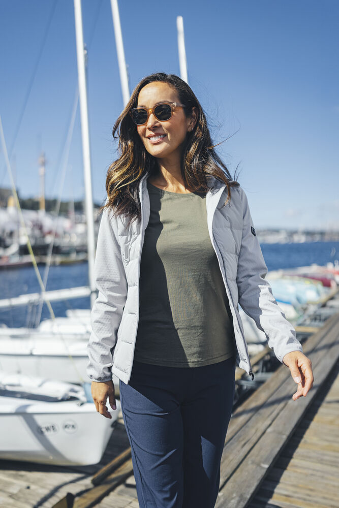 Manzanita Roundneck Ladies von Cutter & Buck – White