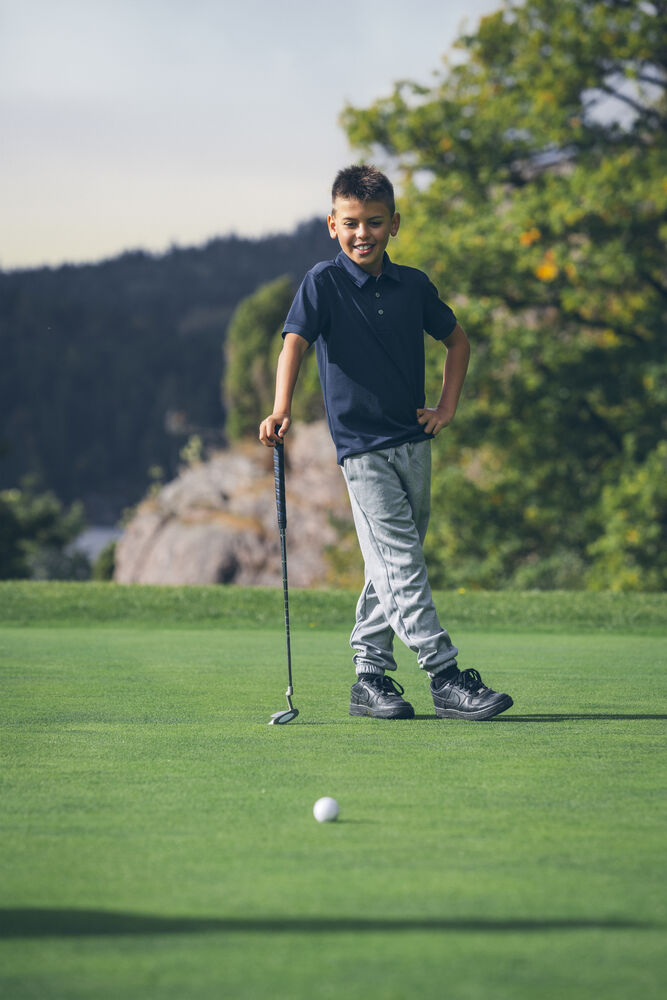 Virtue Polo Solid Junior von Cutter & Buck – White