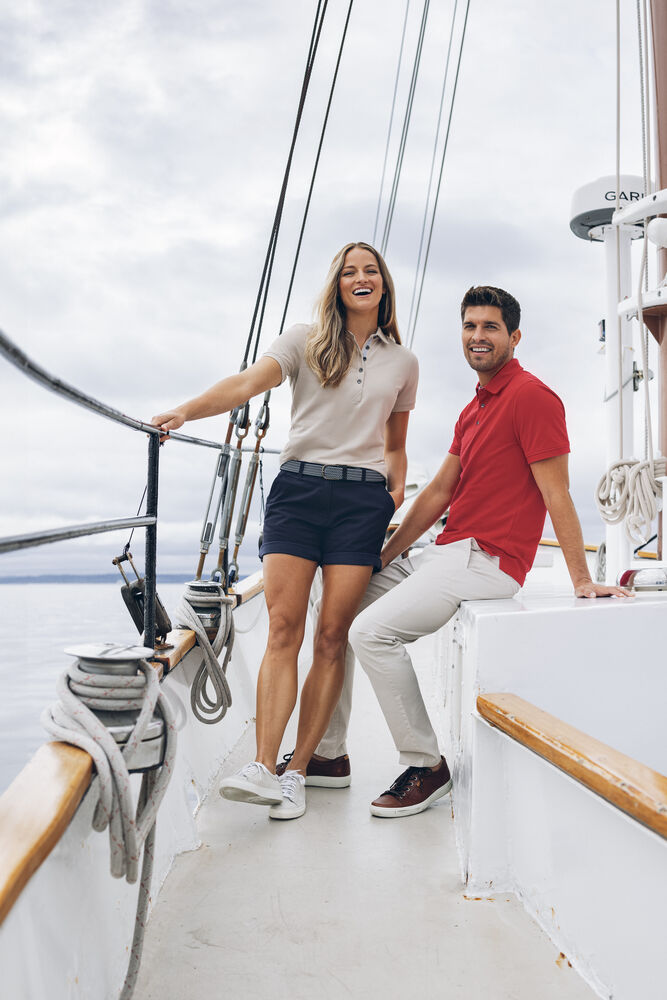 Advantage Premium Polo Men von Cutter & Buck – White
