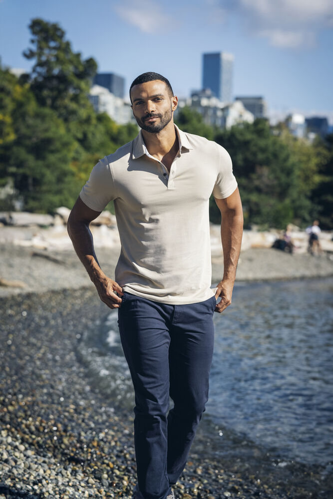 Advantage Premium Polo Men von Cutter & Buck – White