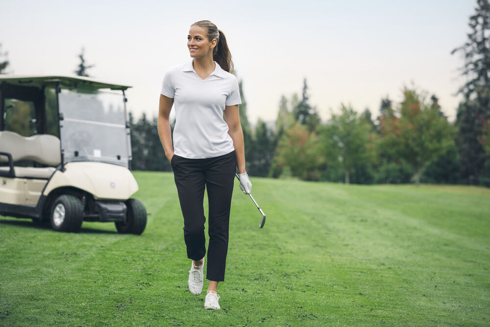 Virtue Polo V-neck Women von Cutter & Buck – White