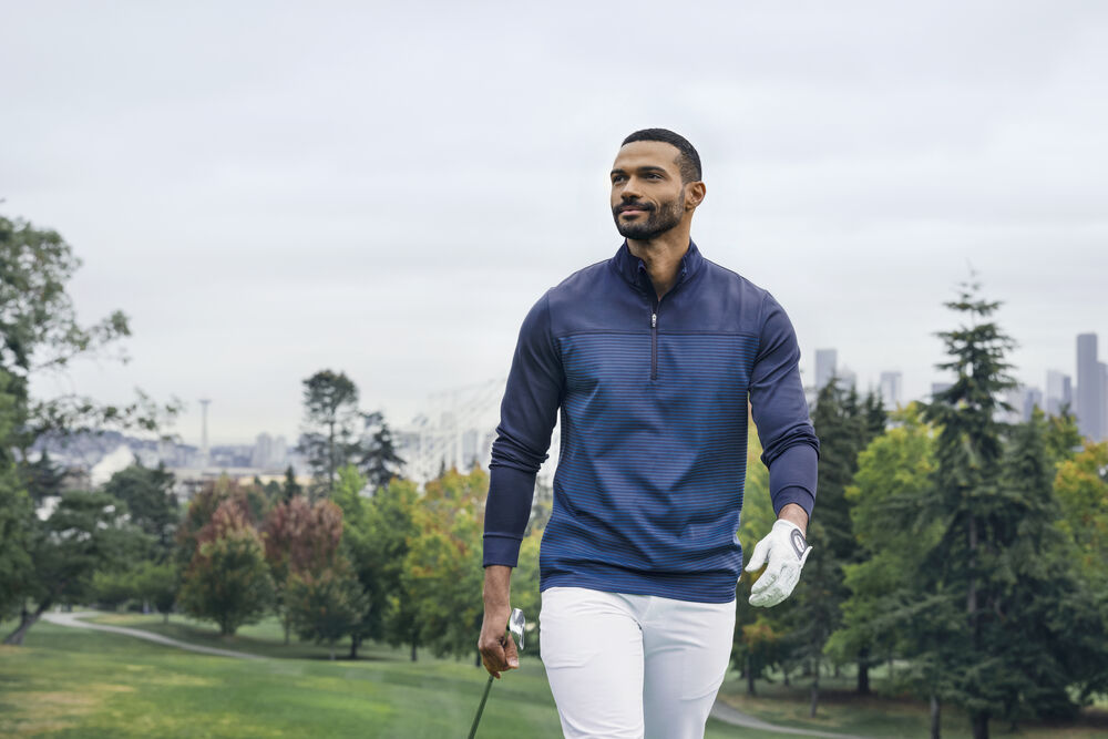 New Salish Pants von Cutter & Buck – White