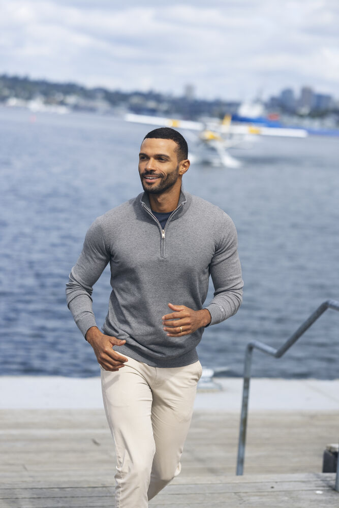 Edgemont Chinos Men von Cutter & Buck – Beige