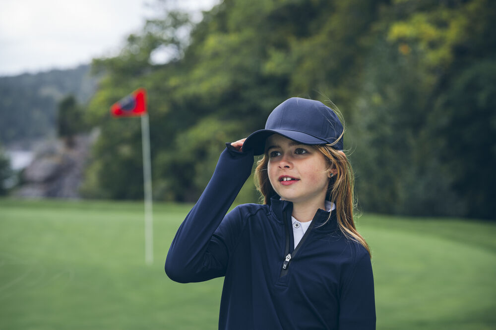 Adapt Half Zip Jacket Junior von Cutter & Buck – Dark Navy