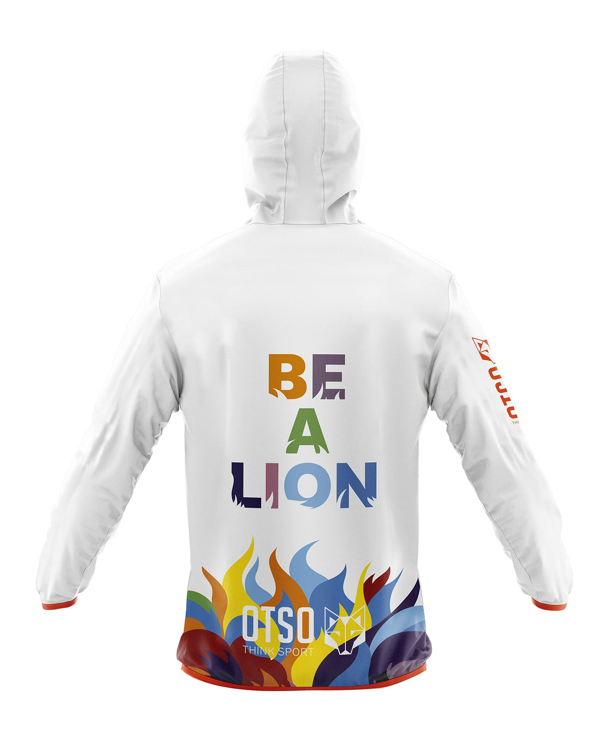 OTSO Unisex Laufjacke - Be a Lion – Produktansicht 2