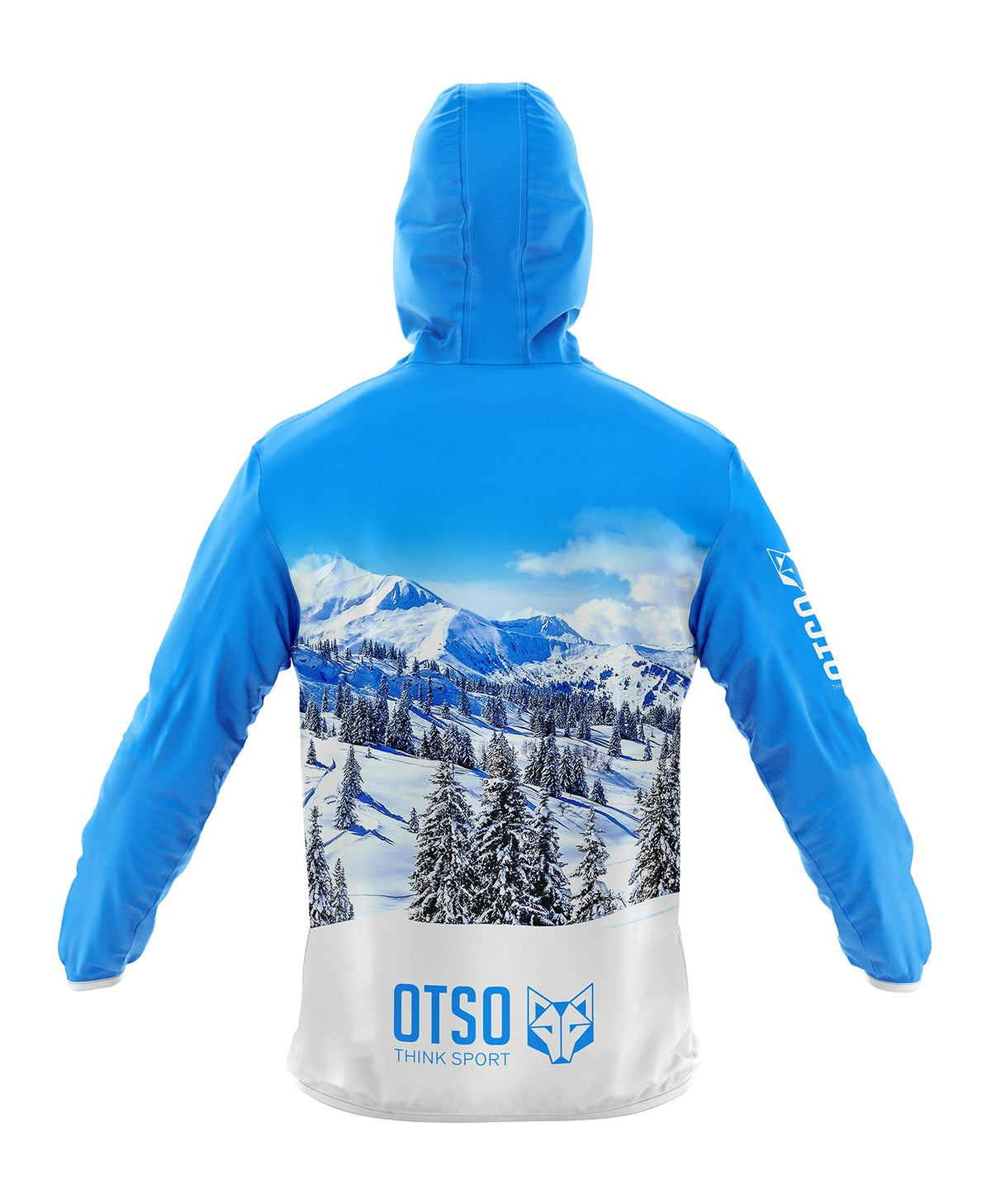 OTSO Unisex Laufjacke - Snow Forest – Produktansicht 2